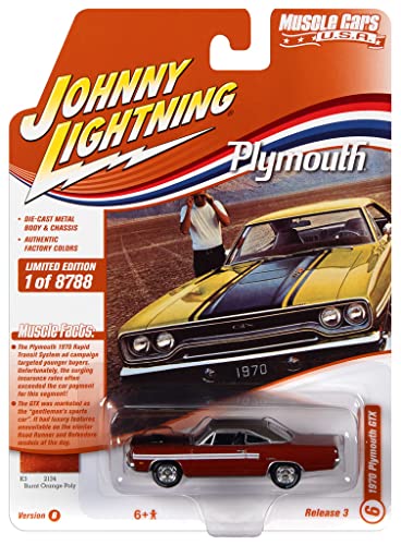 Johnny Lightning - 1970 Plymouth GTX miniatura 1