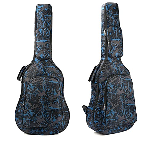 Custodia Morbida Per Chitarra Acustica 39-41 Pollici - Imbottitura 8mm, Impermeabile, Tracolla - Foto 3