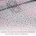 Dobuyly Pink Grey Quilt Set Queen Size, Boho Plaid Patchwork Bedspreads Coverlet Set, 3 Pieces Soft Lightweight Microfiber Summer Quilt Bedding Set for All Seasons 96