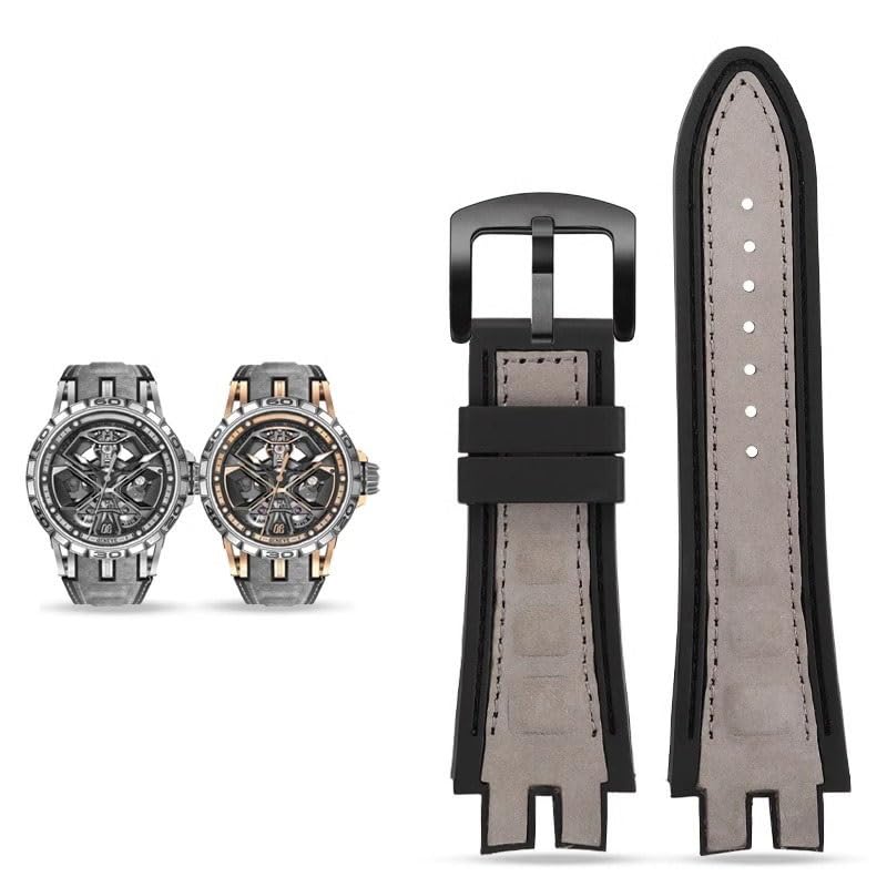 Bracelet de montre en cuir pour la série Roger Dubuis Excalibur | Accessoires