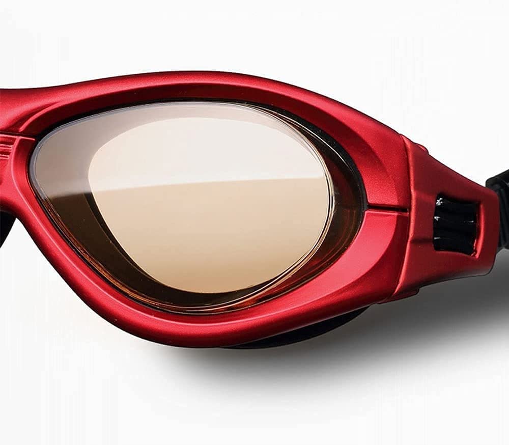 Occhialini da Nuoto, Occhialini da Nuoto Senza Perdite Protezione Completa Uomini Adulti Donne Giovani, Occhiali da Nuoto Antiappannamento Impermeabili (Color : A)