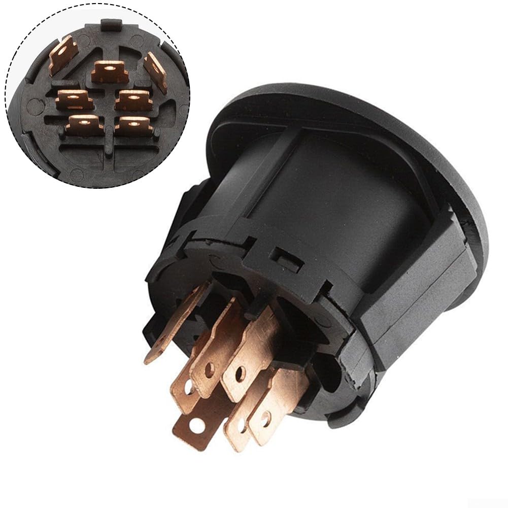 Interrupteur d'allumage de démarrage, interrupteur d'allumage avec clés pour tondeuse à gazon, tondeuse à gazon, outils électriques de jardin compatibles avec Husq-varna