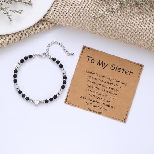 Image of Best Friend Bracelet Gifts for Women Sister Bestie, Christmas Gift for Teens Mom Daughter Granddaughter Birthday Gift for Her Stocking Stuffers