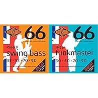Product 1: Rotosound Strings for Electric Bass SWING 66 STAINLESS SETS 4-str. RS66LB Stainless Medium Light 35-90 Product 1: Stainless Steel Stainless Steel String, Made in UK Product 1: Long scale (34"/860mm) - also suitable up to medium (32"/810mm)...