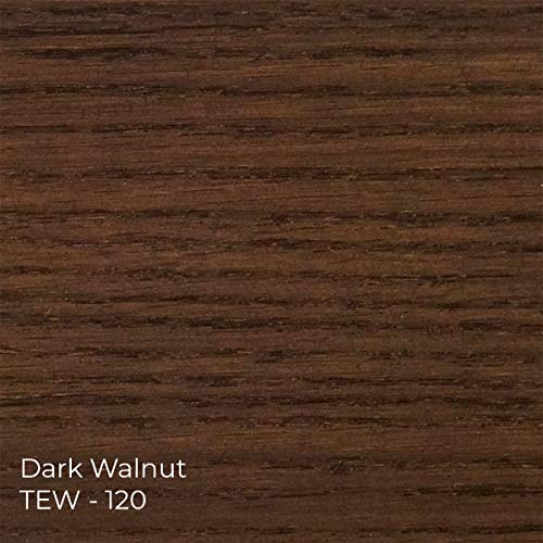 Saman Interior Water Based Wood Stain - Natural Stain For Furniture, Moldings, Wood Paneling , Cabinets (Dark Walnut Tew-120-12, 12 Oz) #TOP1