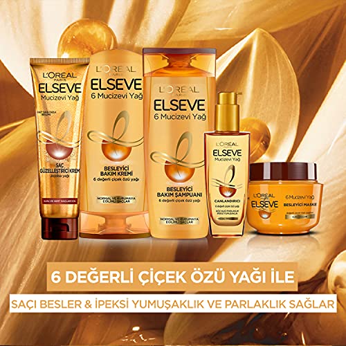 L'Oreal Paris Elseve Mucizevi Yağ Saç Güzelleştirici Krem 150 ml - Kuru ve Sert Saçlar İçin