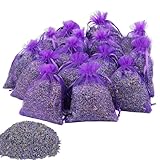 Polyvalents : Ces magnifiques sachets à la lavande sont parfaits comme déodorants pour tiroirs, armoires et voitures. Ils sont aussi une alternative écologique aux boules à mites et aux répulsifs chimiques pour insectes, étant totalement exempts de produits chimiques.