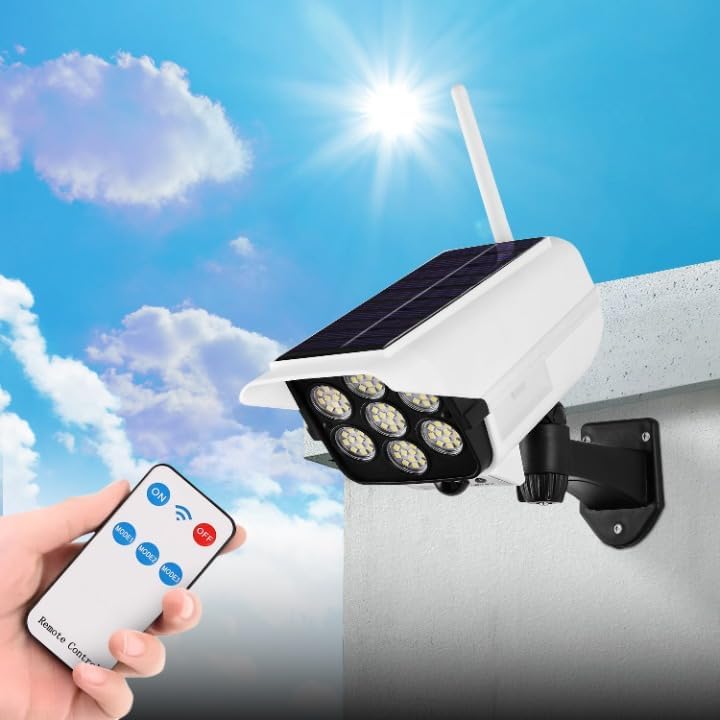 Ultra Bright Solar Motion Sensor Light – 77 LED Waterproof Outdoor Security Light with Remote Control | Solar Security Light with Motion Sensor | Outdoor Waterproof Wall Light + Remote-image-9