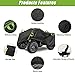 KISHACZ ATV Cover for Hisun Tactic 400 (2×4) 2015-2025, 4 Wheeler Covers Quad Covers, Heavy Duty Outdoors All Terrain Vehicle Cover, All Weather Dust Rain Sun Windproof Protection