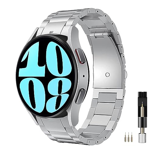 Bracelet en titane anti-rayure pour montre Samsung Galaxy Watch sans risque de chute