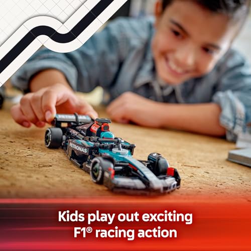 Image of LEGO Speed Champions Mercedes-AMG F1 W15 Race Car Toy - Building Set for Kids, Boys & Girls, Ages 10+ - Toy Car for F1 Fans - Gift Idea for Birthday - 77244