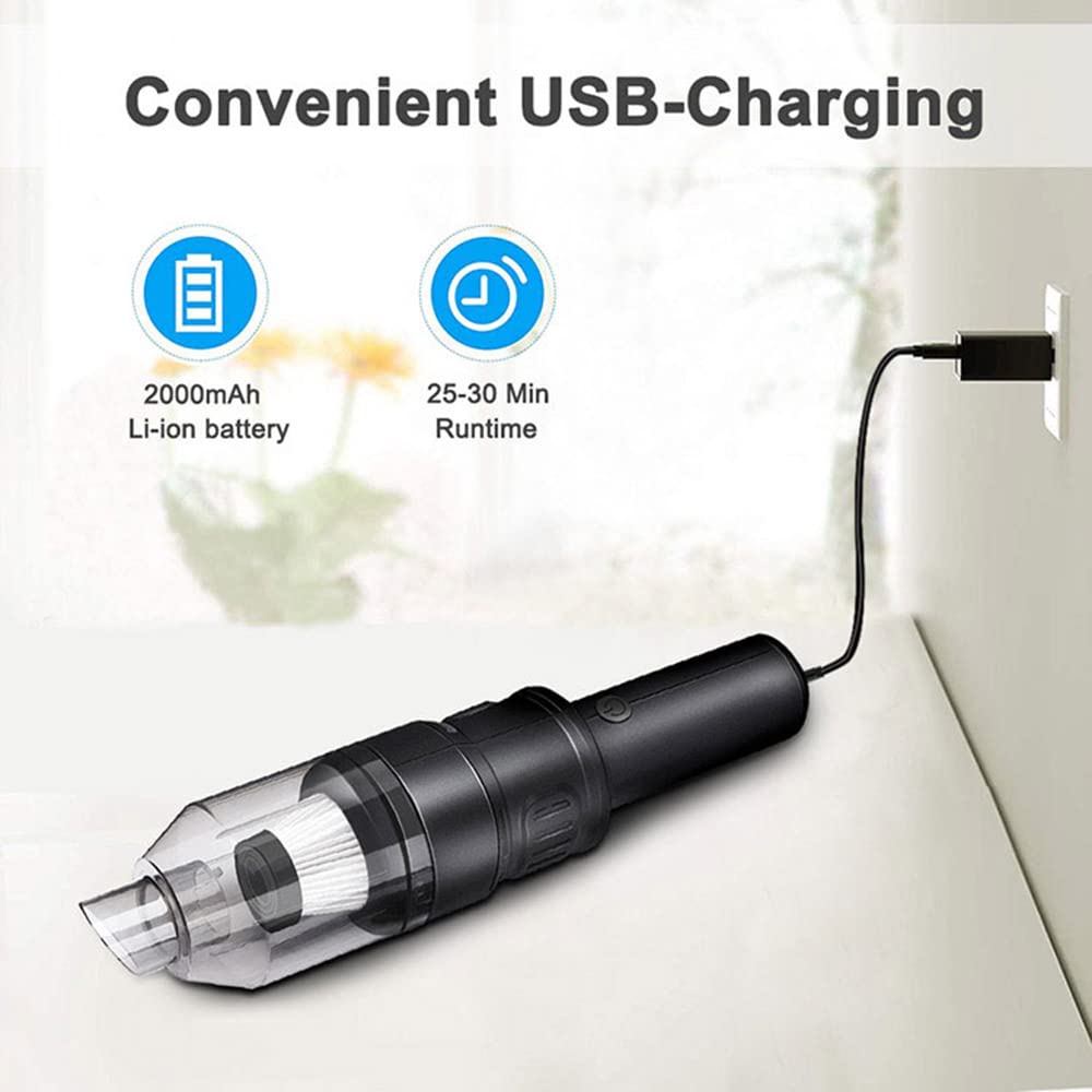 Mini carpintería de aspiradora inalámbrica Recargable inalámbrico de vacío inalámbrico de Alta presión sin Cable de vacío sin Cable batería