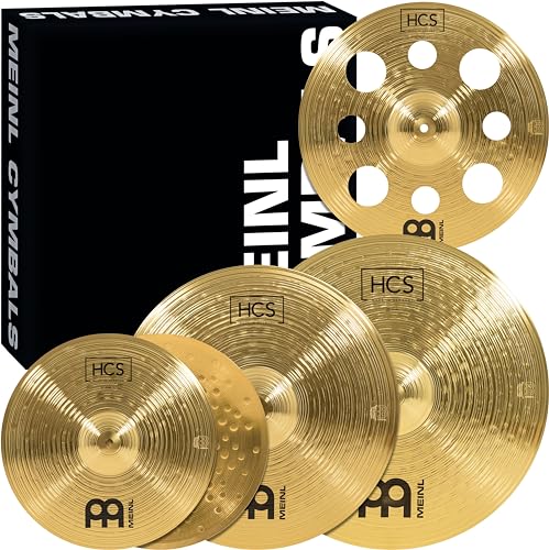Pack HCS Meinl Set de Cymbales pour batterie complète avec crash et ride