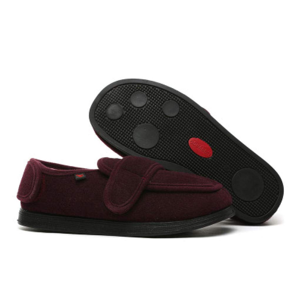B/H Regolabili Pantofole Molto Larghe,Scarpe per Piedi di Grandi Dimensioni per pazienti con Piedi gonfi, Scarpe per Piedi diabetici,Scarpa Ampia per Pantofole artrite