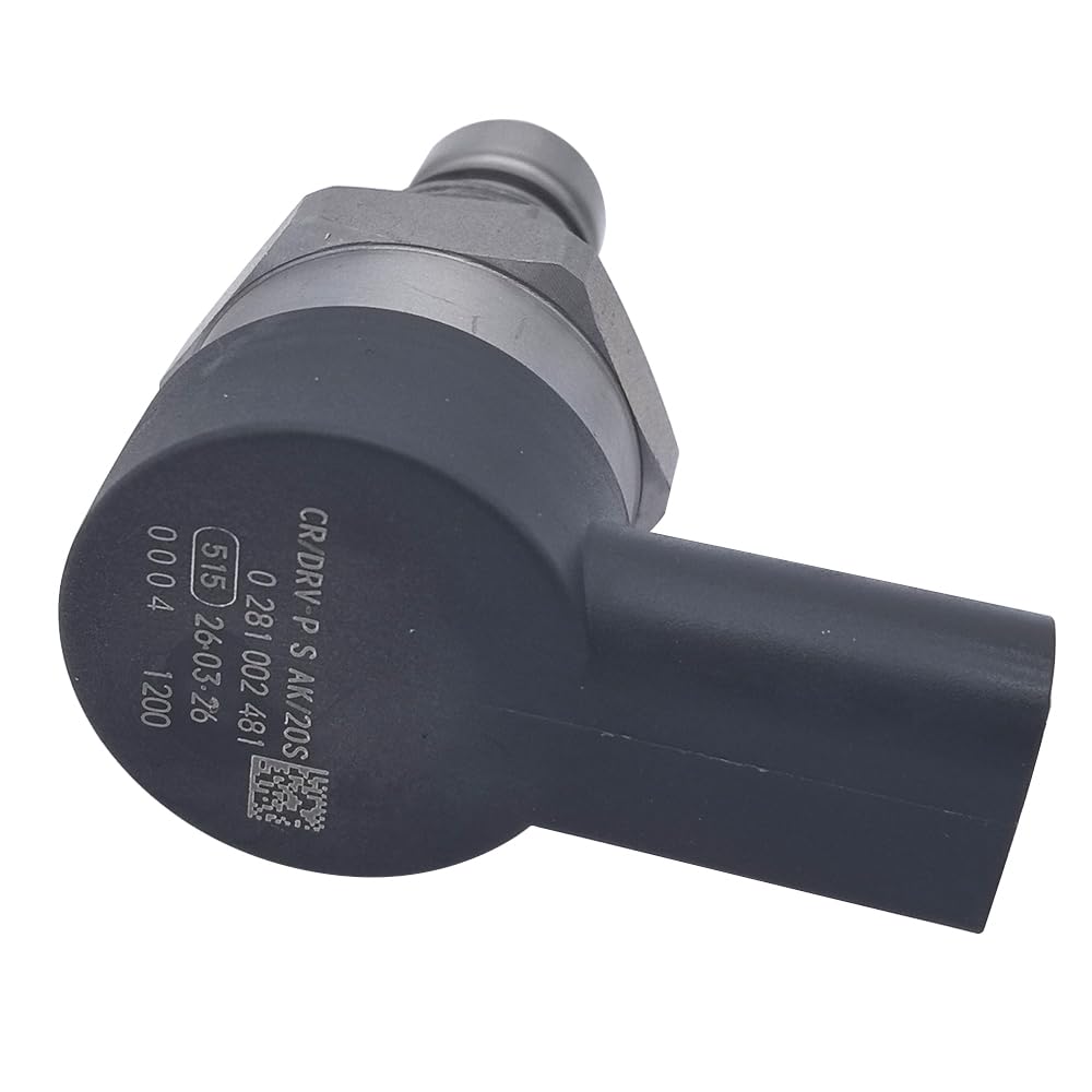 0281002481 Druckregelventil für Common-Rail-Systeme kompatibel mit Bmw | Serie 1 3 5 7 E87 E46 E90 E93 E92 E91 E60 E61 E65 E66 E67 X3 X5 E83 E53 2.0 3.0 M57D30 M57D25 M67D39 2001-2012