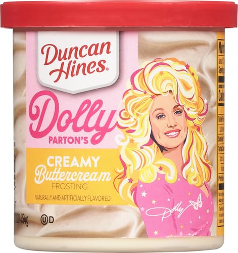 Duncan Hines Dolly Partons Favorite Creamy Buttercream Flavored Cake Frosting 16 oz — view 3