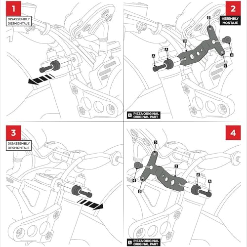 Saut de vent moto pour XSR700 XTRIBUTE idéal pour les escapades - 3