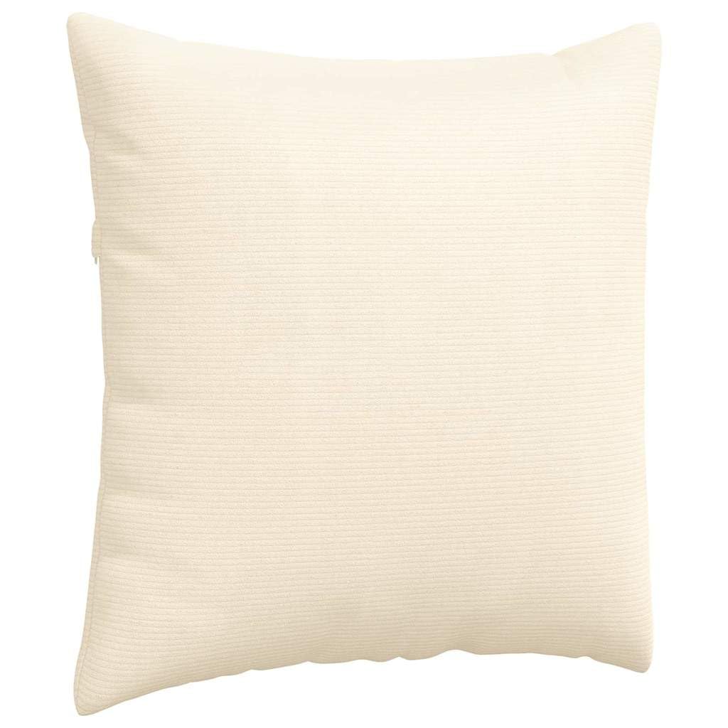 Weiche Cordkissen für Sofa 2 Stück mit samtiger Textur und modernem Design als Elegante Sofakissen und plüschige Wohnkissen