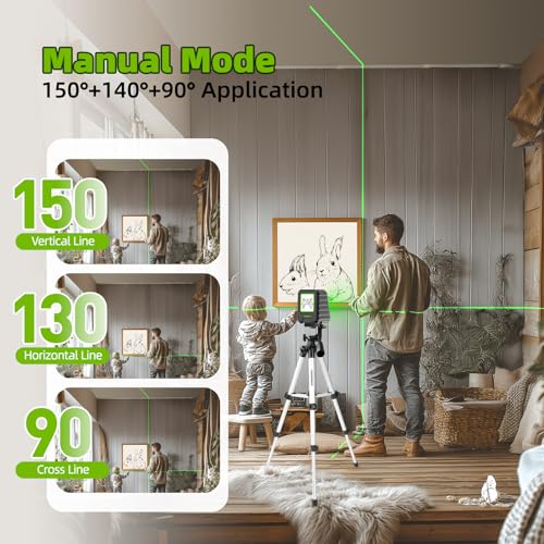 image for Laser Level with Tripod, Huepar 150Ft Self Leveling Lazer Level Outdoo