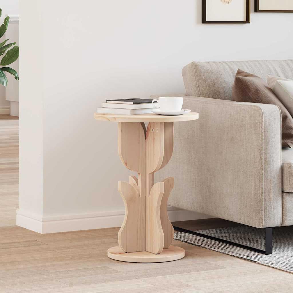 Table basse vintage en bois véritable pour insuffler de la douceur dans votre salon