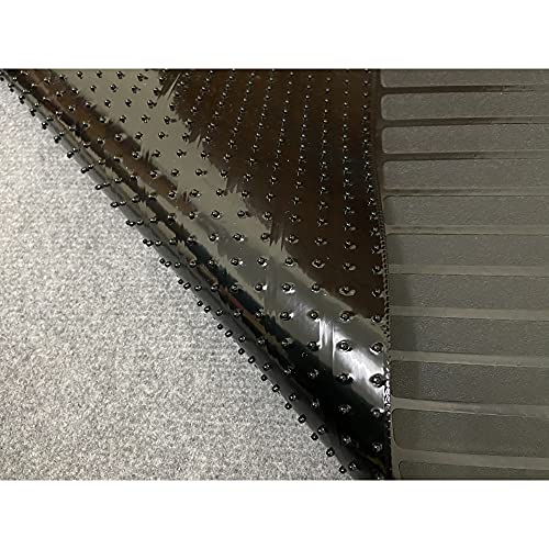 Ottomanson Floor Protector Collection Waterproof Non-Slip Clear Design Indoor Protector Runner Rug, 2'2" X 23', Clear #TOP2
