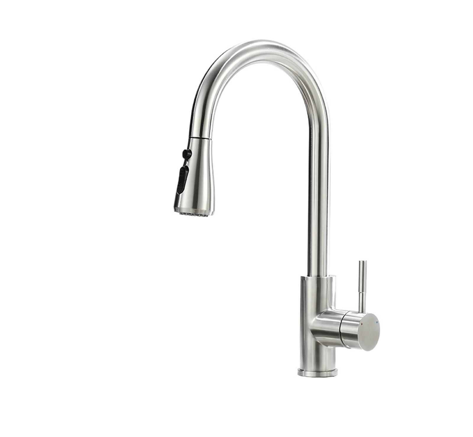 Grifo de cocina monomando extraíble para evitar salpicaduras y limpiar sin esfuerzo