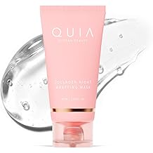 Masque d'emballage au collag&egrave;ne QUIA 75 ml - Aspect clinique +92 % plus ferme - Peeling cutan&eacute; en verre pendant la nuit - Soins de la peau cor&eacute;ens - Tous les types de peau - Mieux que les masques en feuille