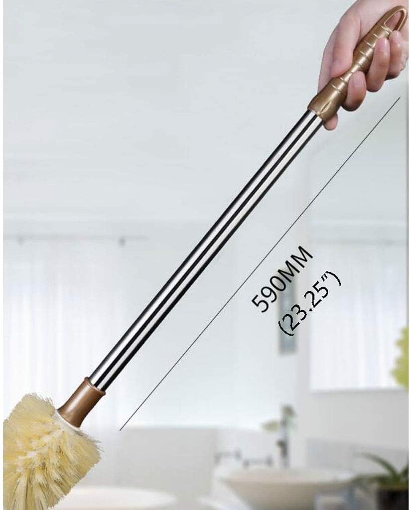 escobilla WC Escobilla de Inodoro con Estilo, Cepillo de Inodoro de Mango Largo, Ideal para Limpiar, Cepillo Limpiador de Inodoro, Almacenamiento de baño, depurador de Inodoro Eficiente