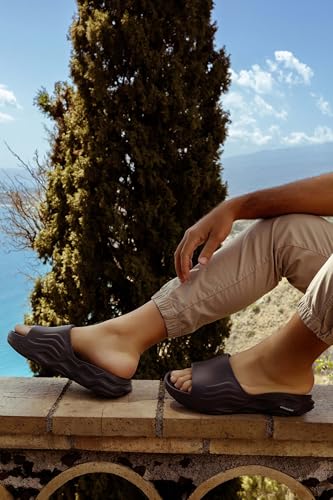 Image of doubleu W8 Men Comfortable Recovery Footwear (Do not Shrink)