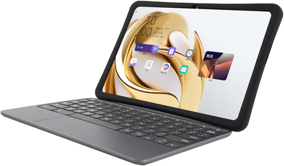 Silicone Protective case is Compatible with Lenovo Chromebook Duet 10.1 GEN9, Duet3/DueT5 Four Corner Anti Drop Thick Tablet Protective case Duet3i (Lenovo Chromebook Duet Gen 9 2024)