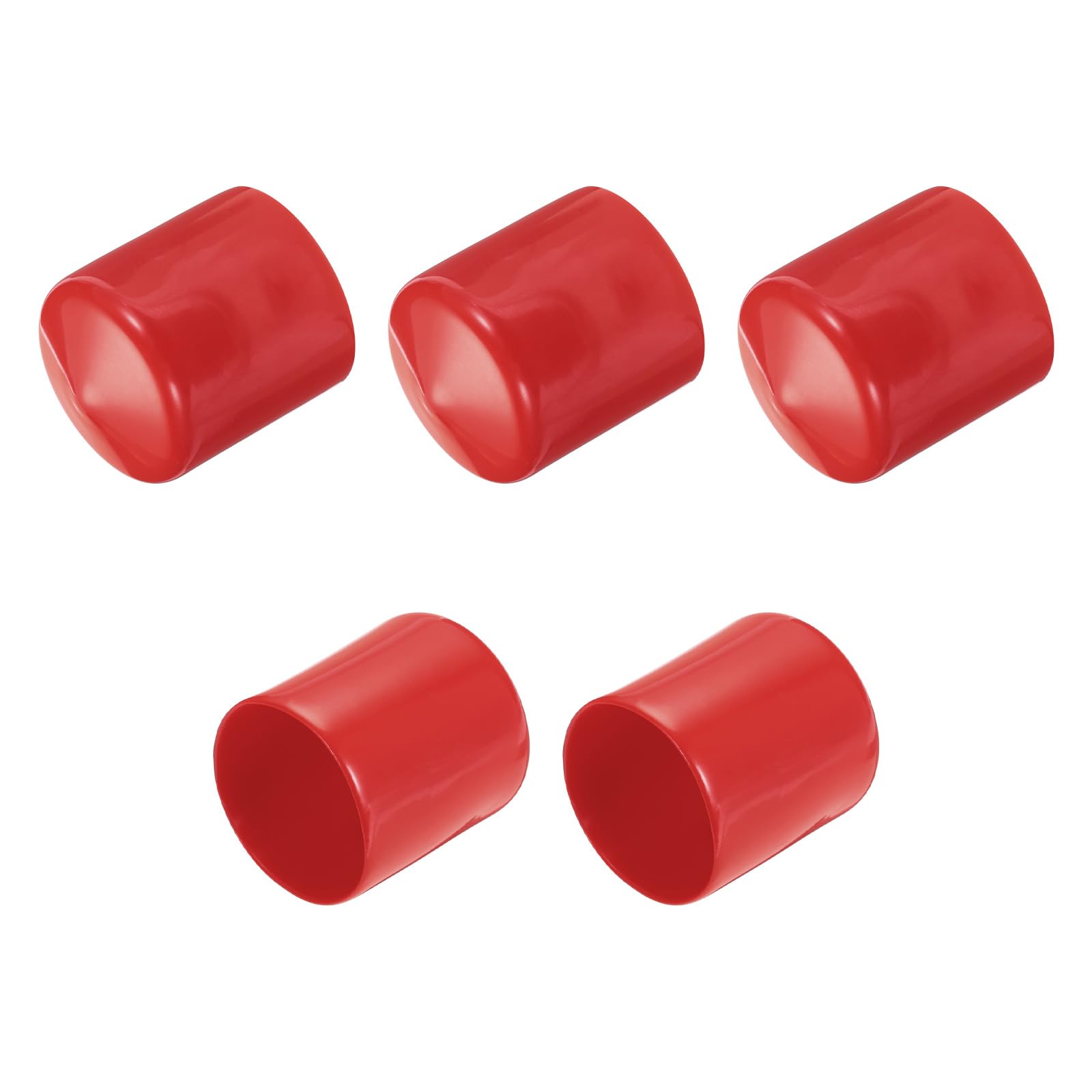 Embout en caoutchouc vinyle 37 mm rouge pour éviter d'endommager les filetages