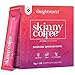 Produktbild Skinny Coffee - Arabica Kaffee mit Grünem Kaffee, Chlorella, Ginseng, Matcha & L-Carnitin - Keto, Low Carb Kaffee - Vegan, Kalorienarm & Ballaststoffreich - 28 Einzelportionen - Von WeightWorld