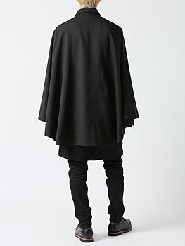 Amazon | [アズスーパーソニック] マントコート ポンチョ ダブル