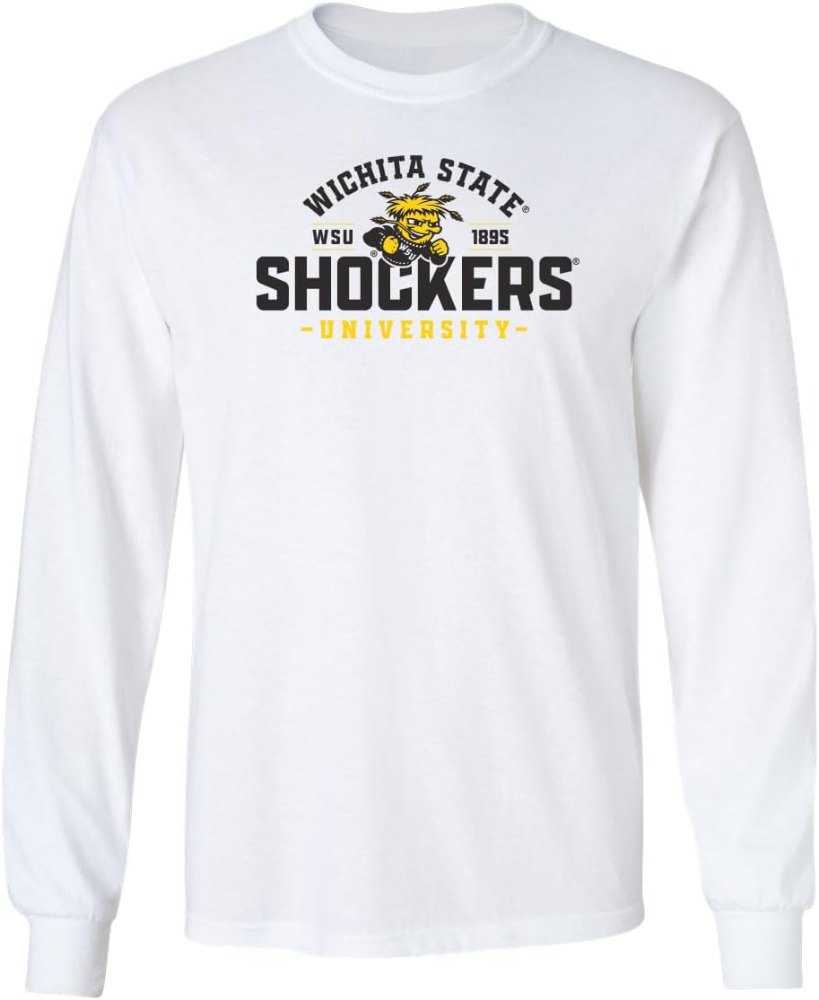 CornBorn Choose Your Design - Wichita State Shockers Long Sleeve T-Shirts