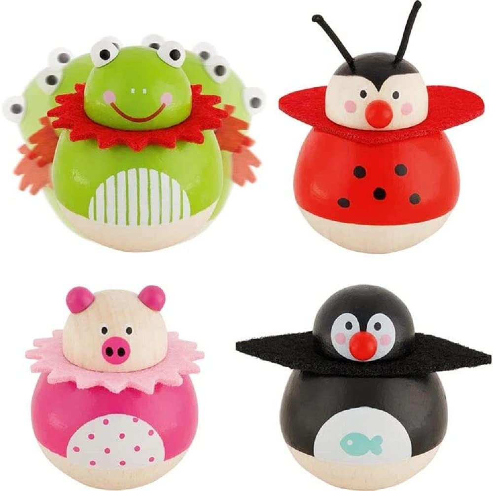 Goki 62893 Animals Snack, Multicoloured