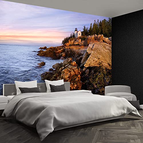 Papier Peint Phare Tulup Rénovation Murale Facile 250x104cm pour Masquer les Défauts - 4
