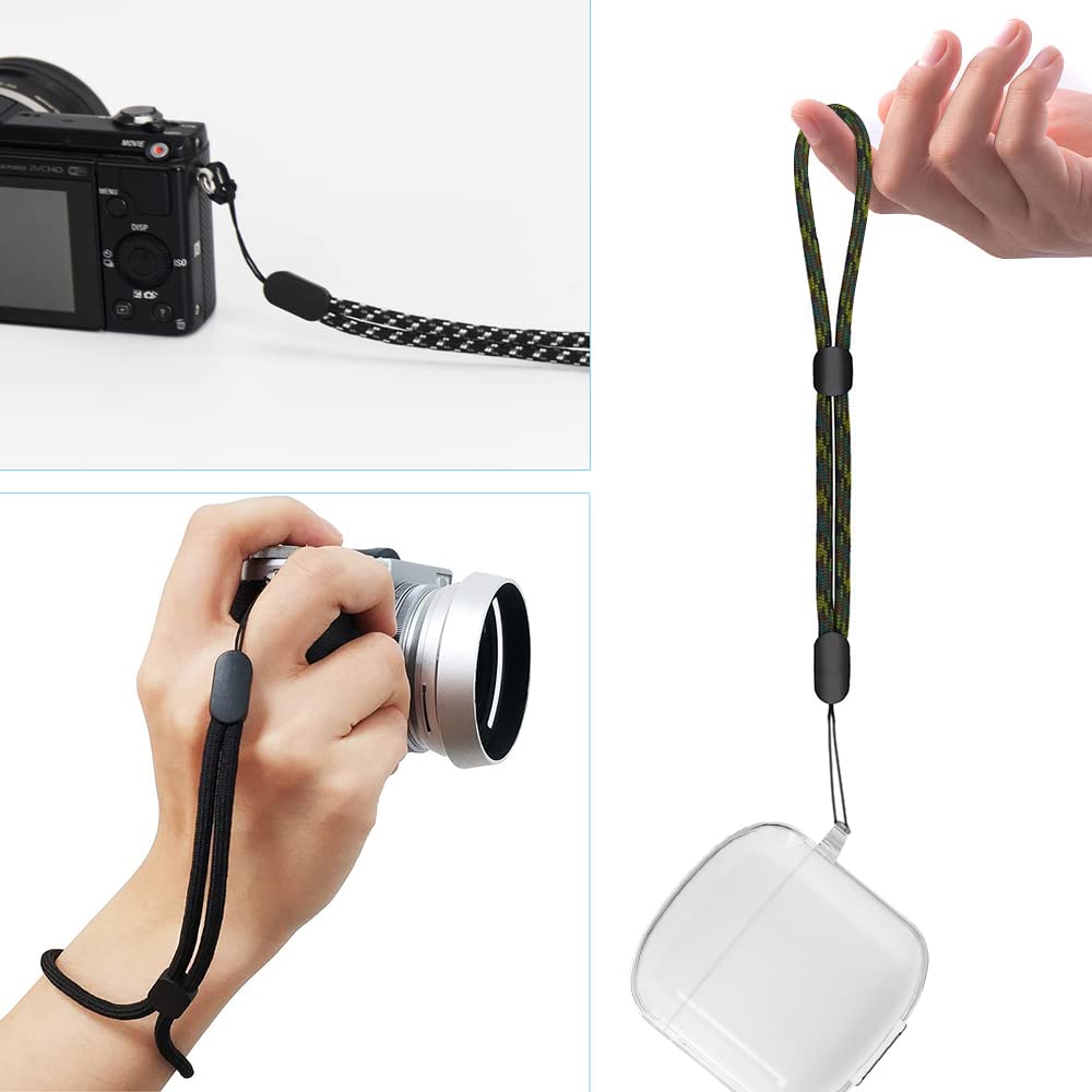 Cell Phone Lanyard, 3 Pcs Universal Adjustable Phone Crossbody Lanyard for Women, 3 Pcs Adjustable Wrist Phone Strap, and 6 Pcs Connectors Compatible with Most Phones — view 6