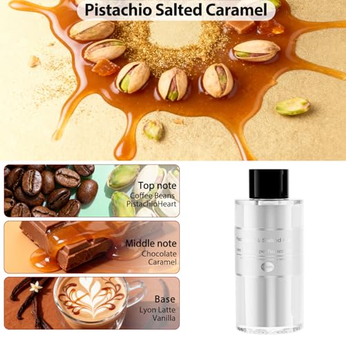 Image of Amor Lyris 2 Packs Essential Oil Refill for Smart Car Air Freshener, 3.5OZ Car Diffuser Refill, Aromatherapy Perfume Refill (4-8 Months Use), Natural Plant Extracts, Pistachio & Salted Caramel
