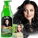 Herbishh Hair Color Shampoo for Gray Hair – Hair Dye Shampoo – Colors Hair in Minutes – Lasts Up To 2-3 Weeks – 500 Ml – 3-In-1 Hair Color – (Black)