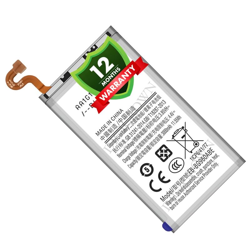 Image of Original EB-BG960ABE Battery Compatible for Samsung Galaxy S9 - (3000mAh) - 1 Year Warranty
