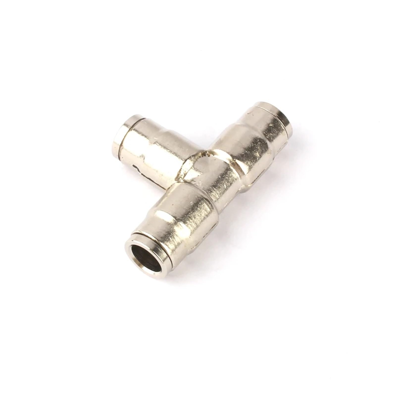 Conector en T de latón de 9,5 mm de diámetro interior, 10 unidades, for boquillas de nebulización de alta presión, accesorios for tuberías de riego agrícola.