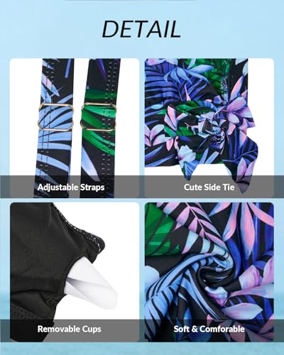 Image of Yonique Womens Blouson Tankini Top Only Loose Fit Swim Top No Bottom Modest Swimsuit