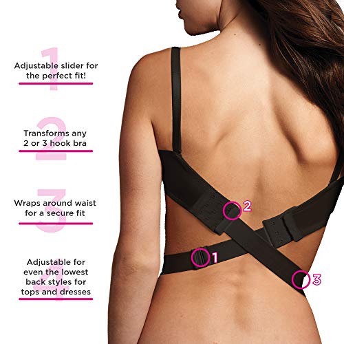 Maidenform Women's Low Back Bra Converter3