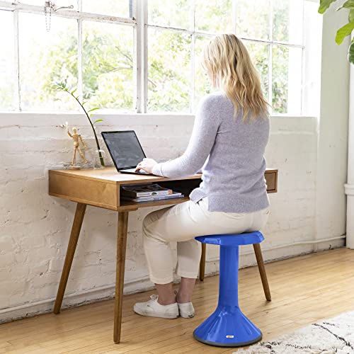 Image of ECR4Kids ACE Active Core Engagement Wobble Stool, 20-Inch Seat Height, Flexible Seating, Blue