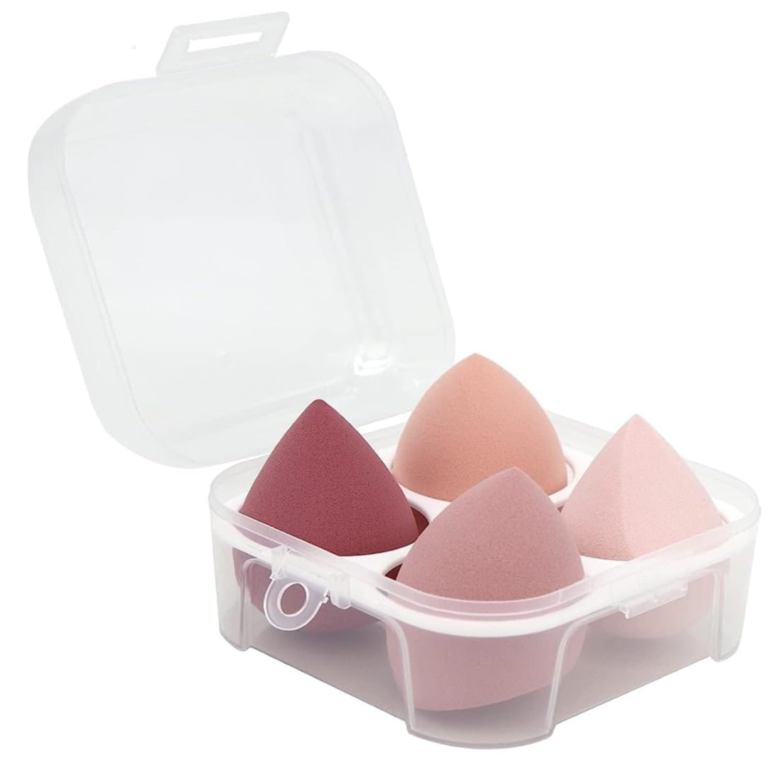 Beautiflame 4 Makeup Sponge With Storage Box Beauty tools