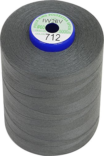 FUJIX フジックス キングスパン スパン ミシン糸 60番 5000m巻 col.712