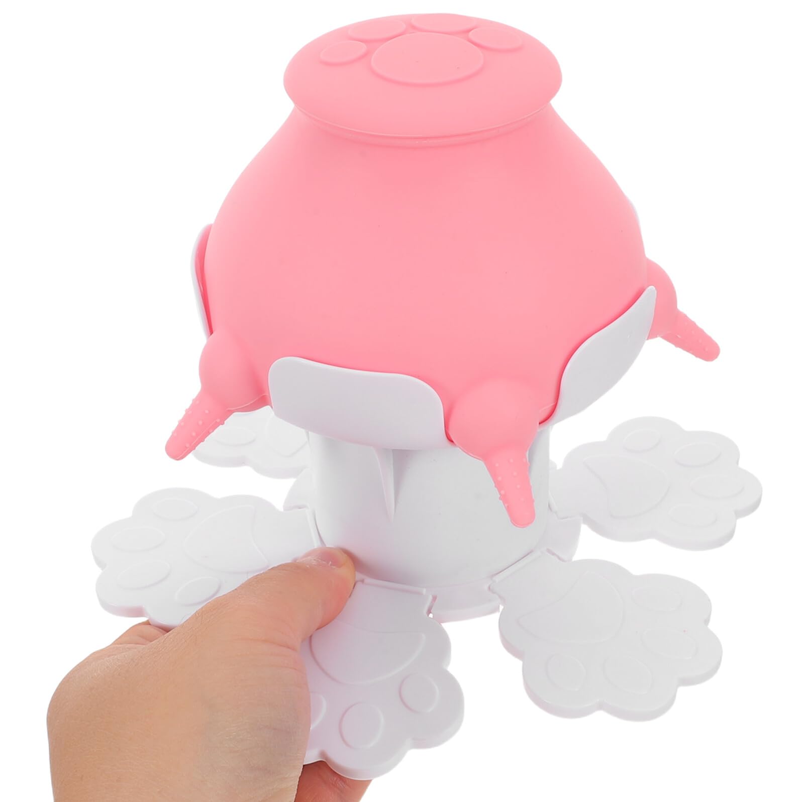 Didiseaon Biberon per Allattamento Regolabile in Altezza per Cuccioli e Gattini Bottiglia in Silicone per Animali Domestici Set Multiuso per Alimentazione e Abbeveraggio di Piccoli