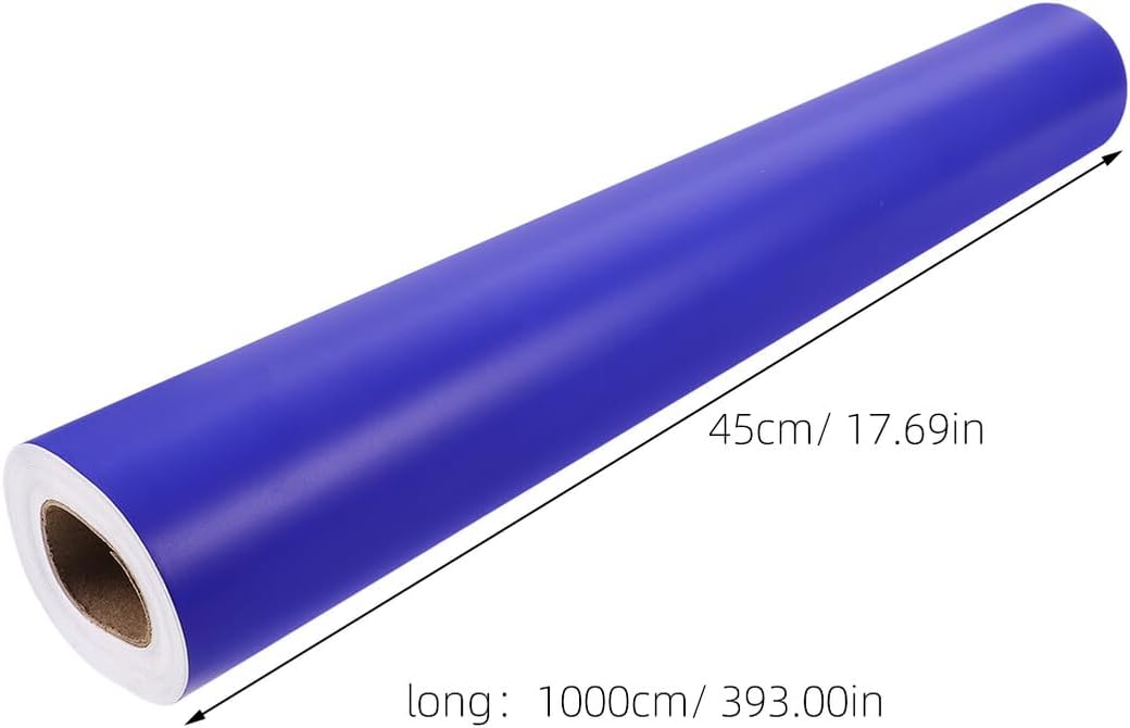 Fish Tank Background Self-Adhesive Aquarium Wallpaper PVC Blue 45cm High 10m Roll Underwater Decoration for Home Aquariums