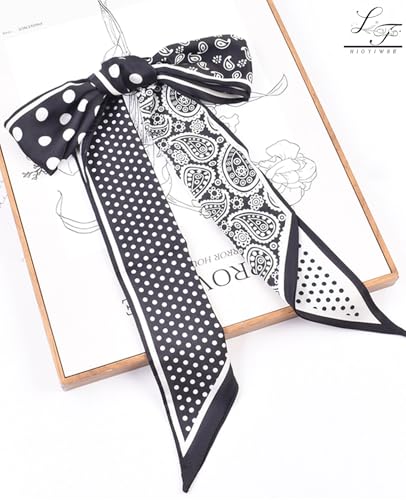 Purse Scarf Handbags For Women Skinny Hair Neck Accessories Scarves With Bag Scarfs Handle Fashion Lightweight 3pc3