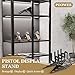 Pistol Display Stand - Rubber-Wrap Handgun Display Holder, Revolver Display Stand for Safe, Cabinet and Nightstand, Pistol Display Rack, Pistol Stand for Handguns, Gun Holder Stand 4 Pcs